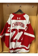 Jordan Charron Game Worn White 25/26 #27