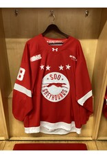 Blake Arrowsmith Game Worn Red 25/26 #18