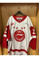 Jordan Charron Game Worn White 25/26 #27