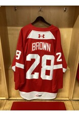 Christopher Brown Game Worn Red 25/26 #28