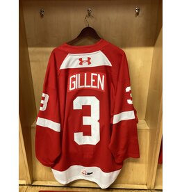 Keegan Gillen Game Worn Red 25/26 #3