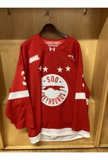 Keegan Gillen Game Worn Red 25/26 #3