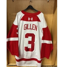 Keegan Gillen Game Worn White 25/26 #3
