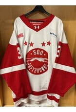 Keegan Gillen Game Worn White 25/26 #3