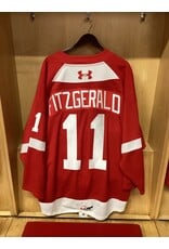 Colin Fitzgerald Game Worn Red 25/26 #11