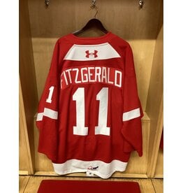 Colin Fitzgerald Game Worn Red 25/26 #11