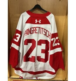 Harris Pangretitsch Game Worn White 25/26 #23