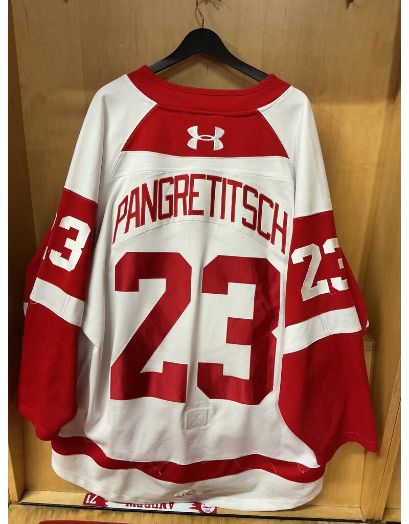 Harris Pangretitsch Game Worn White 25/26 #23
