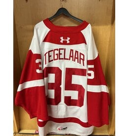 Noah Tegelaar Game Worn White 25/26 #35