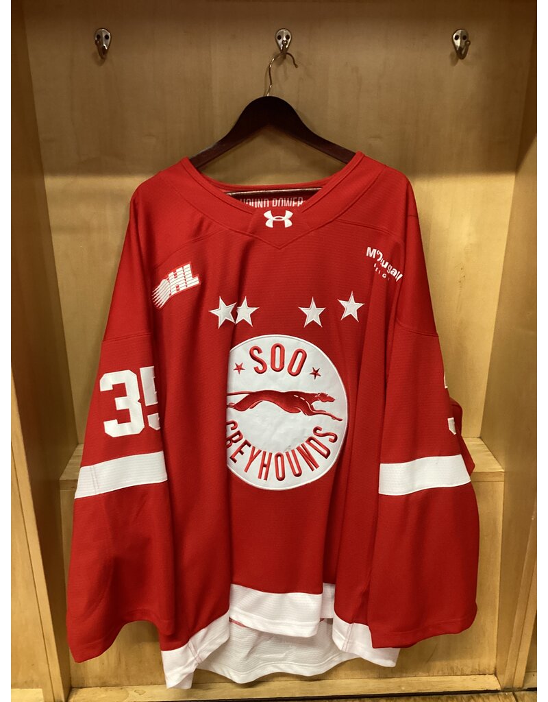 Noah Tegelaar Game Worn Red 25/26 #35