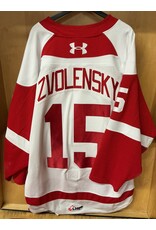 Tobias Zvolensky Game Worn White 25/26 #15