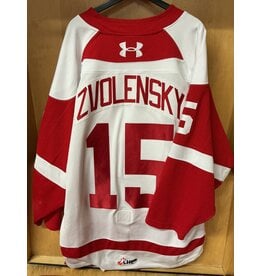Tobias Zvolensky Game Worn White 25/26 #15