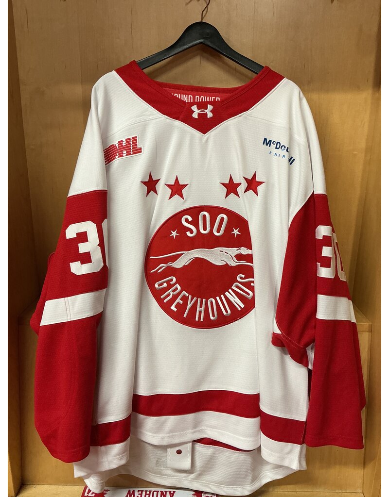 William Camputaro Game Worn White 25/26 #30