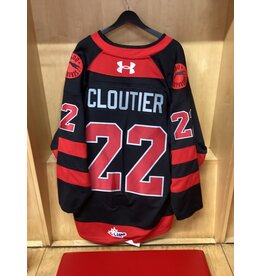 Justin Cloutier Game Worn 3rd 25/26 #22