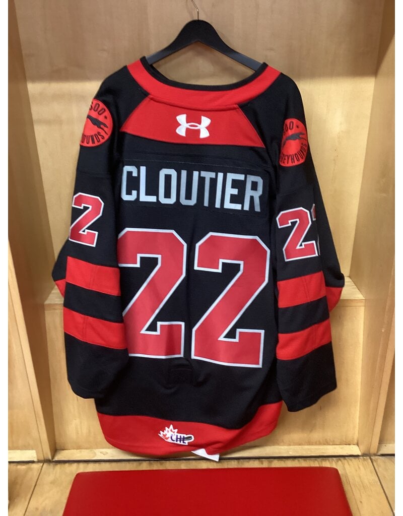 Justin Cloutier Game Worn 3rd 25/26 #22