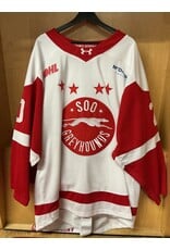 Charlie Hilton Game Worn White 25/26 #20