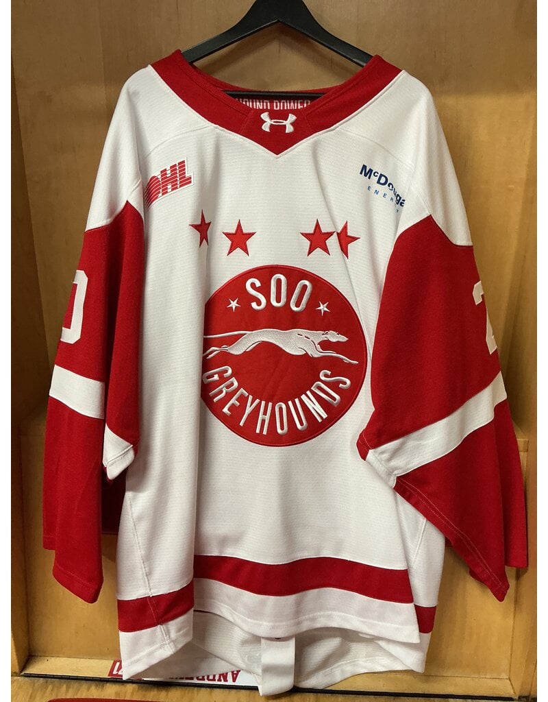 Charlie Hilton Game Worn White 25/26 #20