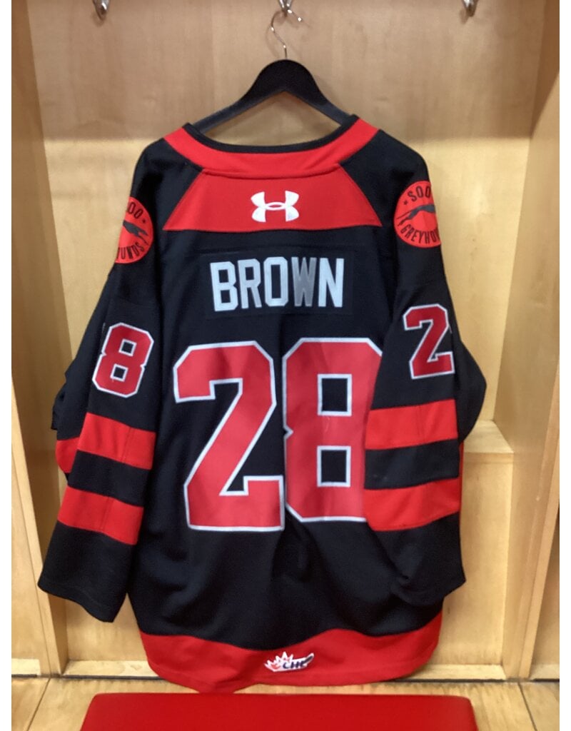 Christopher Brown Game Worn 3rd 25/26 #28