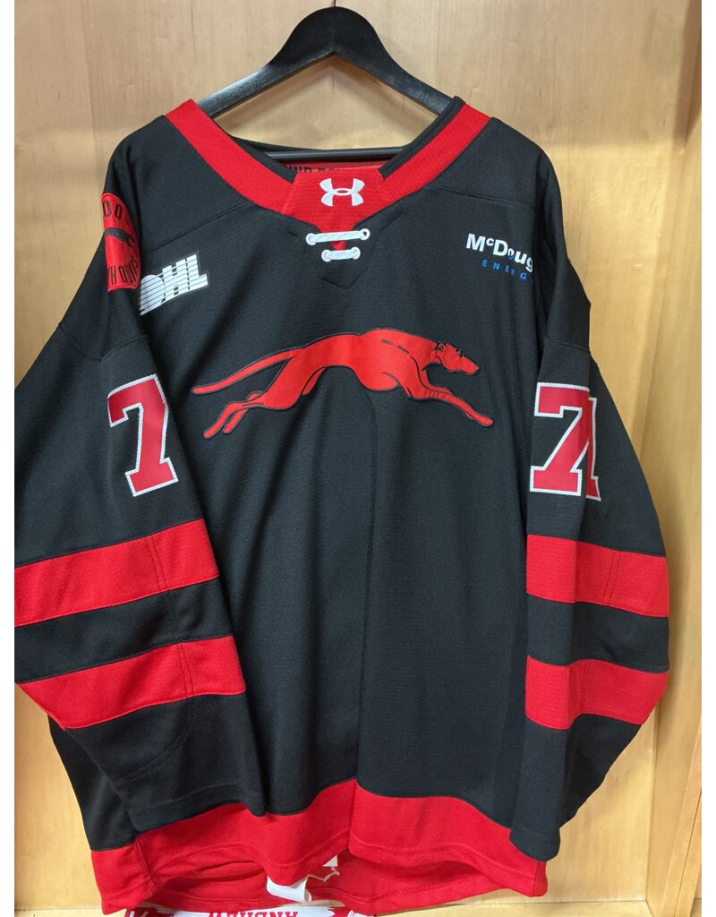 Carson Andrew game Worn 3rd 25/26 #71