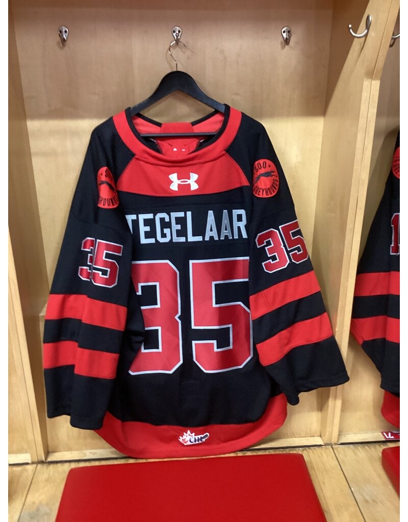 Noah Tegelaar Game Worn 3rd 25/26 #35