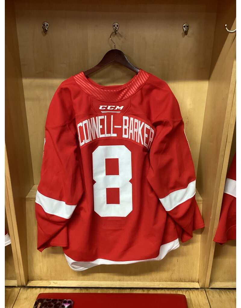 Bryce McConnell-Barker Game Worn Red 24/25 #8