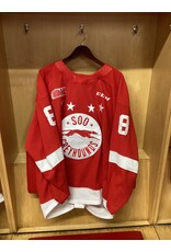 Bryce McConnell-Barker Game Worn Red 24/25 #8