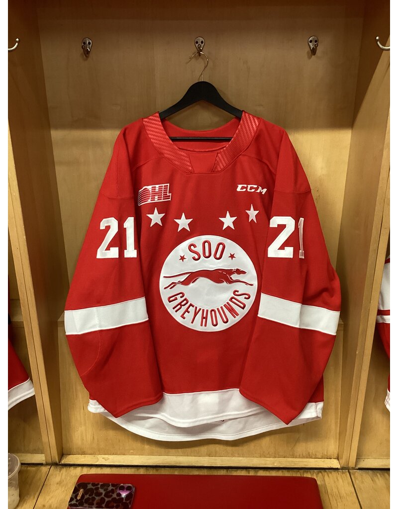 Dustin Good Game Worn Red 22/23 #21