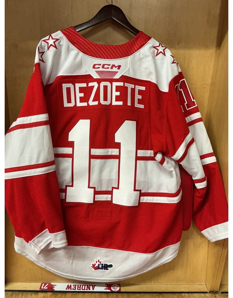 Justin Dezoete Game Worn 3rd Star jersey 23/24 #11
