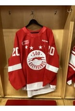 Connor Toms Game Worn Red 23/24 #20