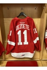 Justin Dezoete Game Worn Red 23/24 #11