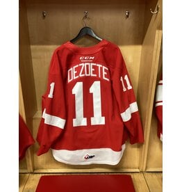 Justin Dezoete Game Worn Red 23/24 #11