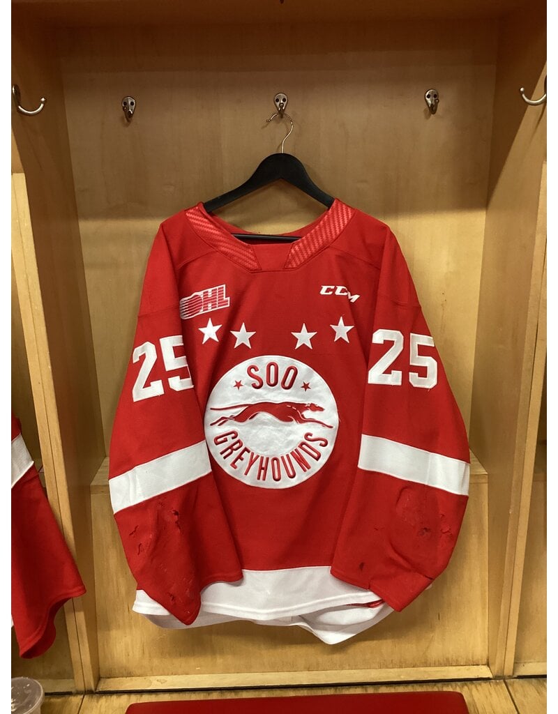 Matthew Virgilio Game Worn Red 23/24 #25
