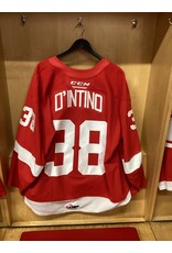 Jordan D`Intino Game Worn Red 23/24 #38
