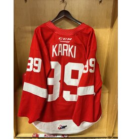 Arttu Karki Game Worn Red 23/24 #39