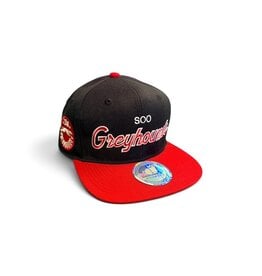 Icon Retro Script - Blk/Red