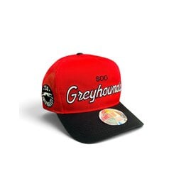 Dorado - Retro Script - Mesh Red/Blk