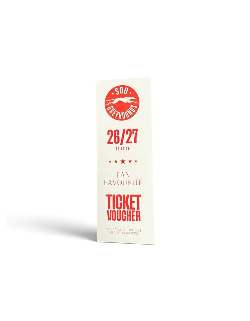 FAN FAVOURITE Voucher Pack (includes 6 tickets)