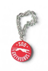 Oversized Hounds Fan Chain Necklace