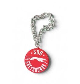 Oversized Hounds Fan Chain Necklace