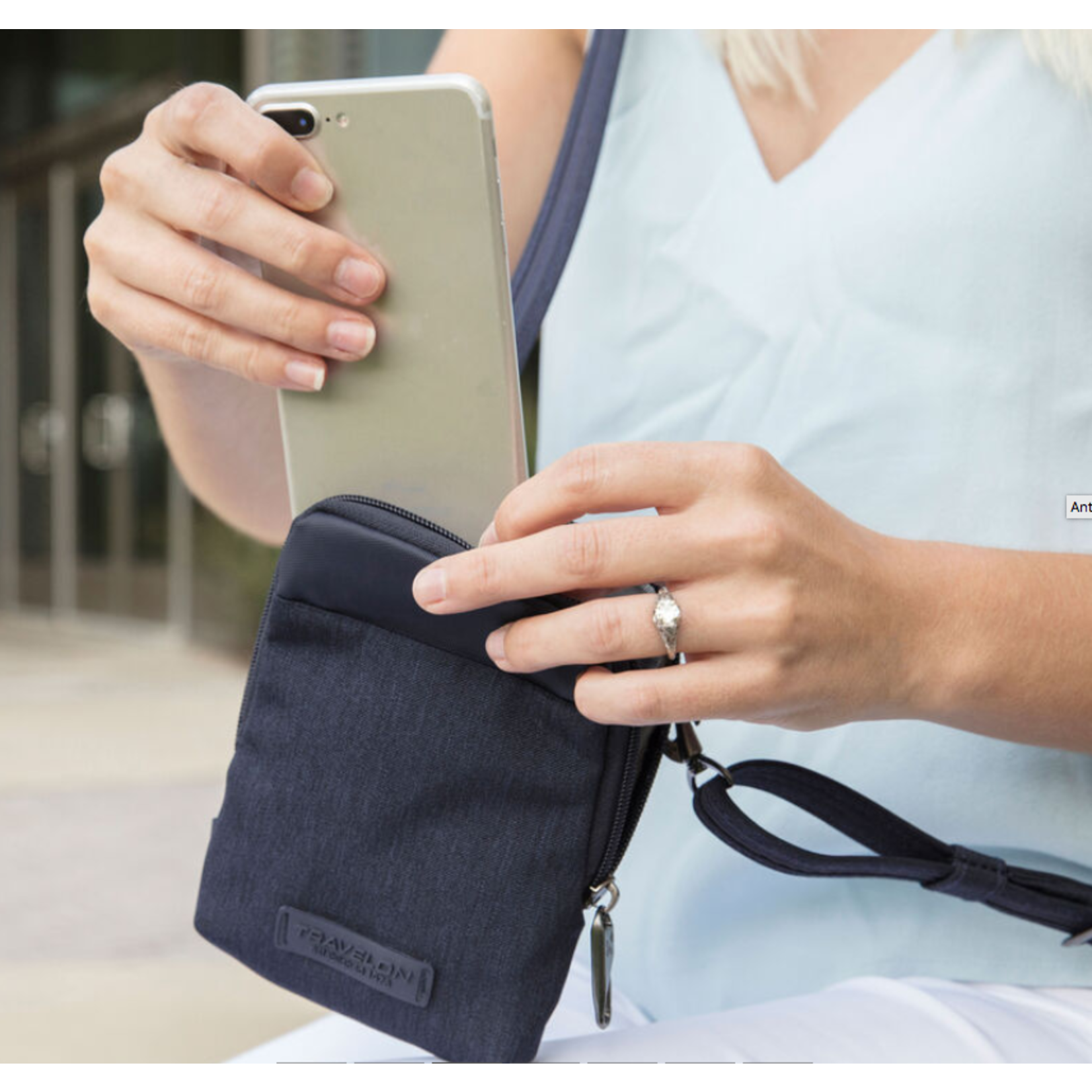 TRAVELON AT STADIUM MINI CROSSBODY