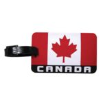 LUGGAGE TAG CANADA FLAG