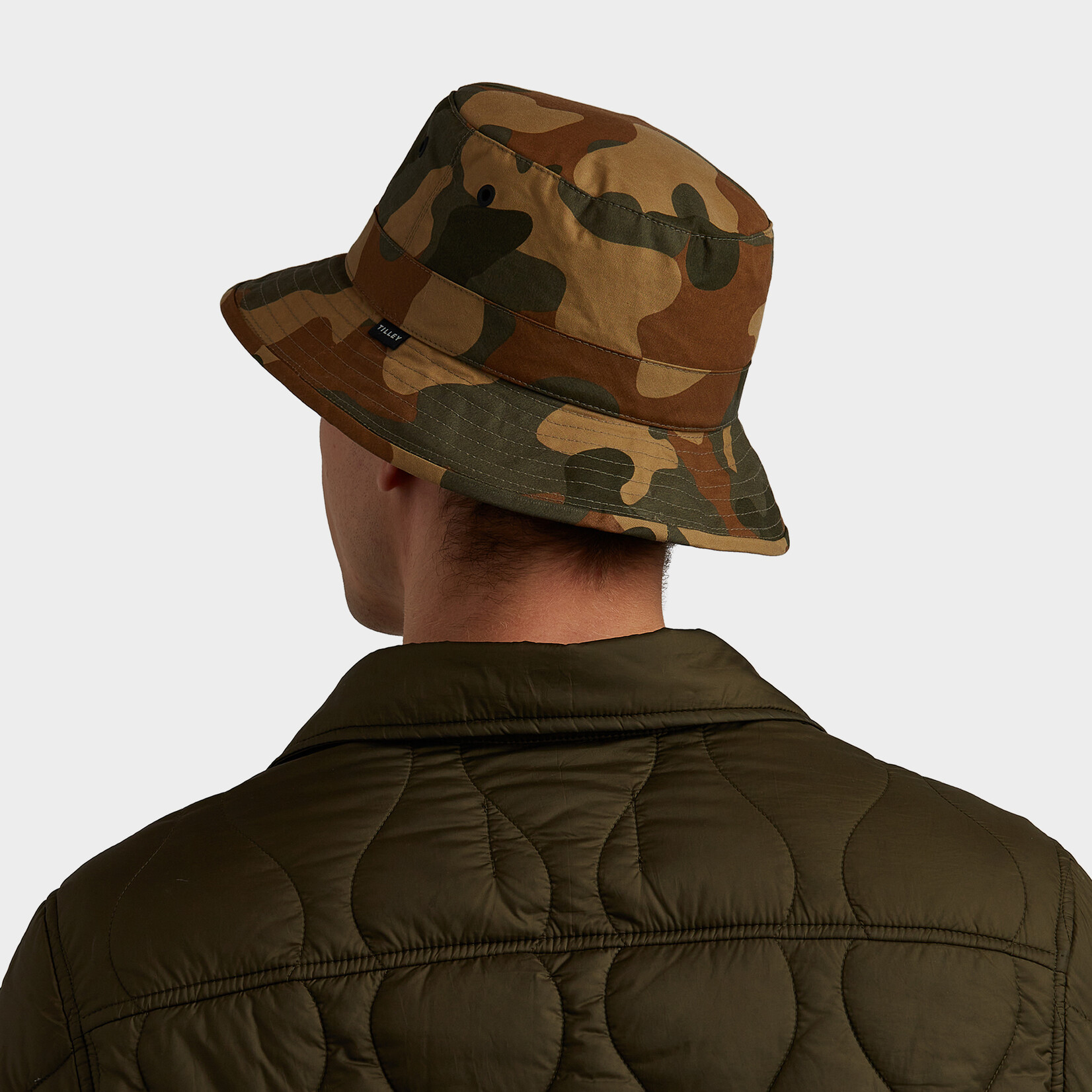 TILLEY ENDURABLES WAXED CAMO BUCKET