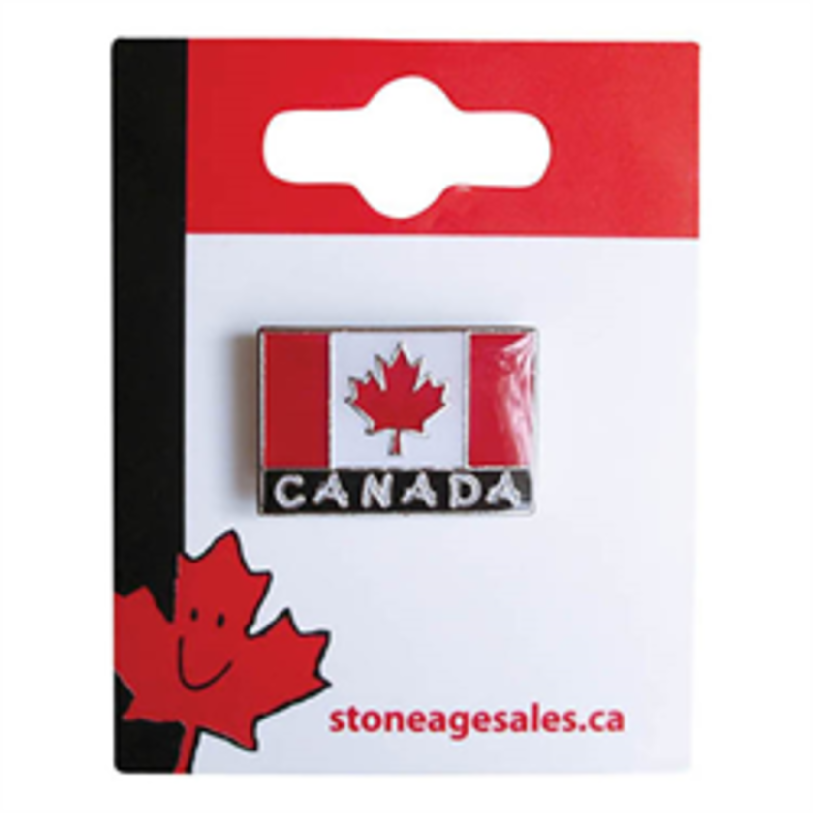 CANADA FLAG PIN BLOCK