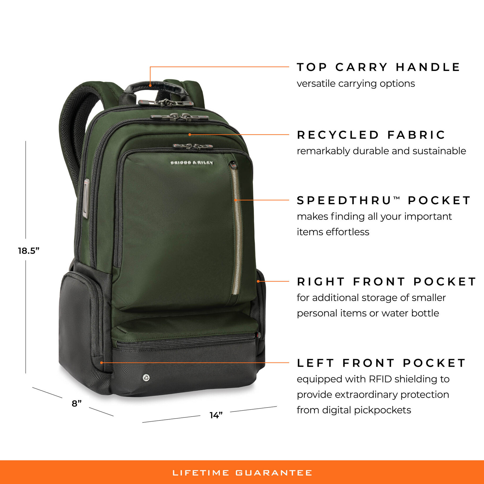 BRIGGS & RILEY HTA LARGE BACKPACK