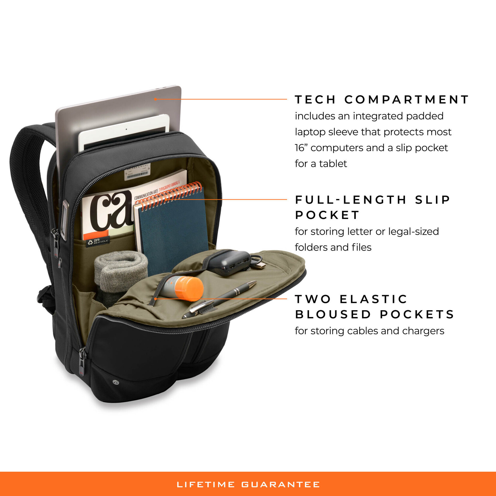 BRIGGS & RILEY HTA MEDIUM EXPANDABLE BACKPACK