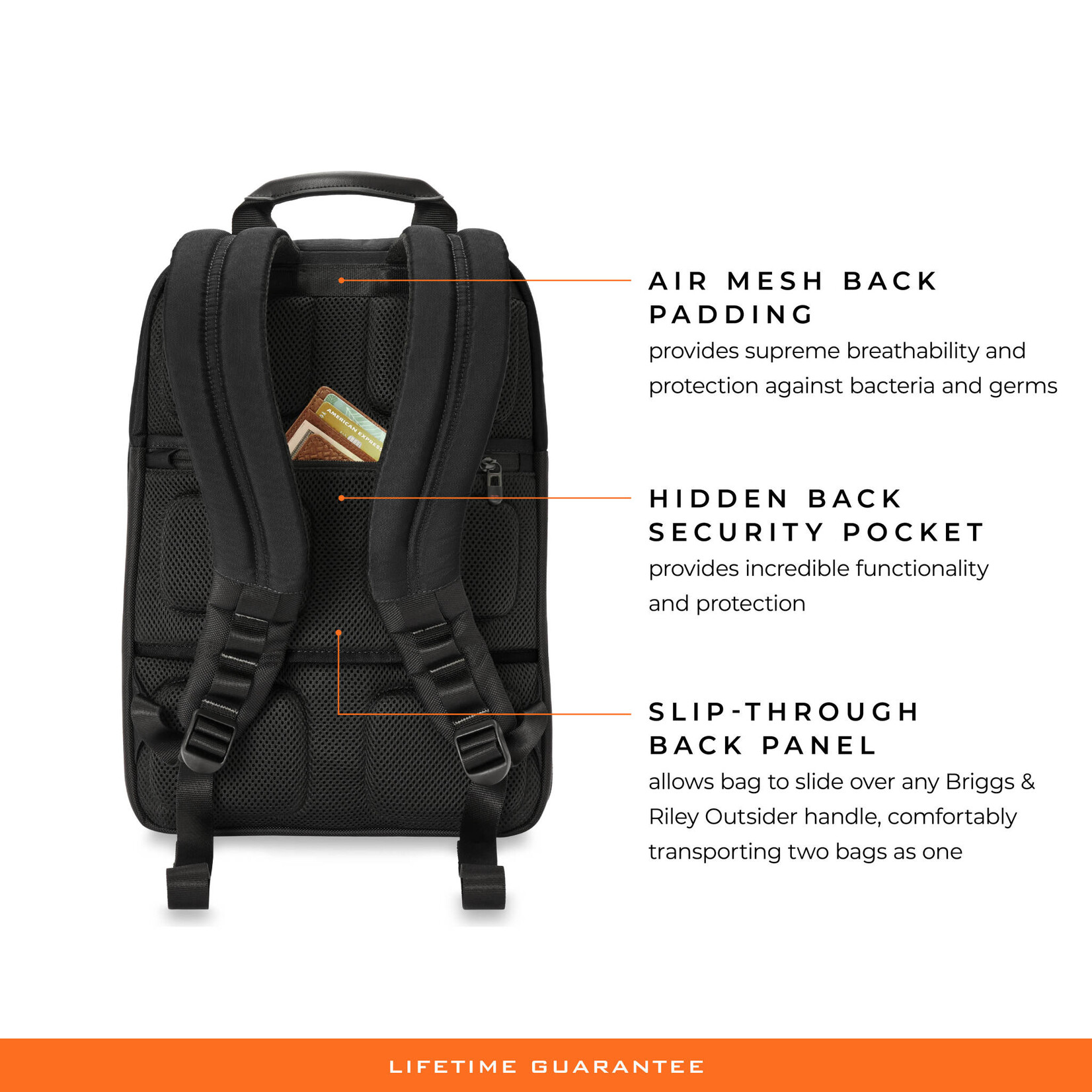BRIGGS & RILEY HTA MEDIUM EXPANDABLE BACKPACK