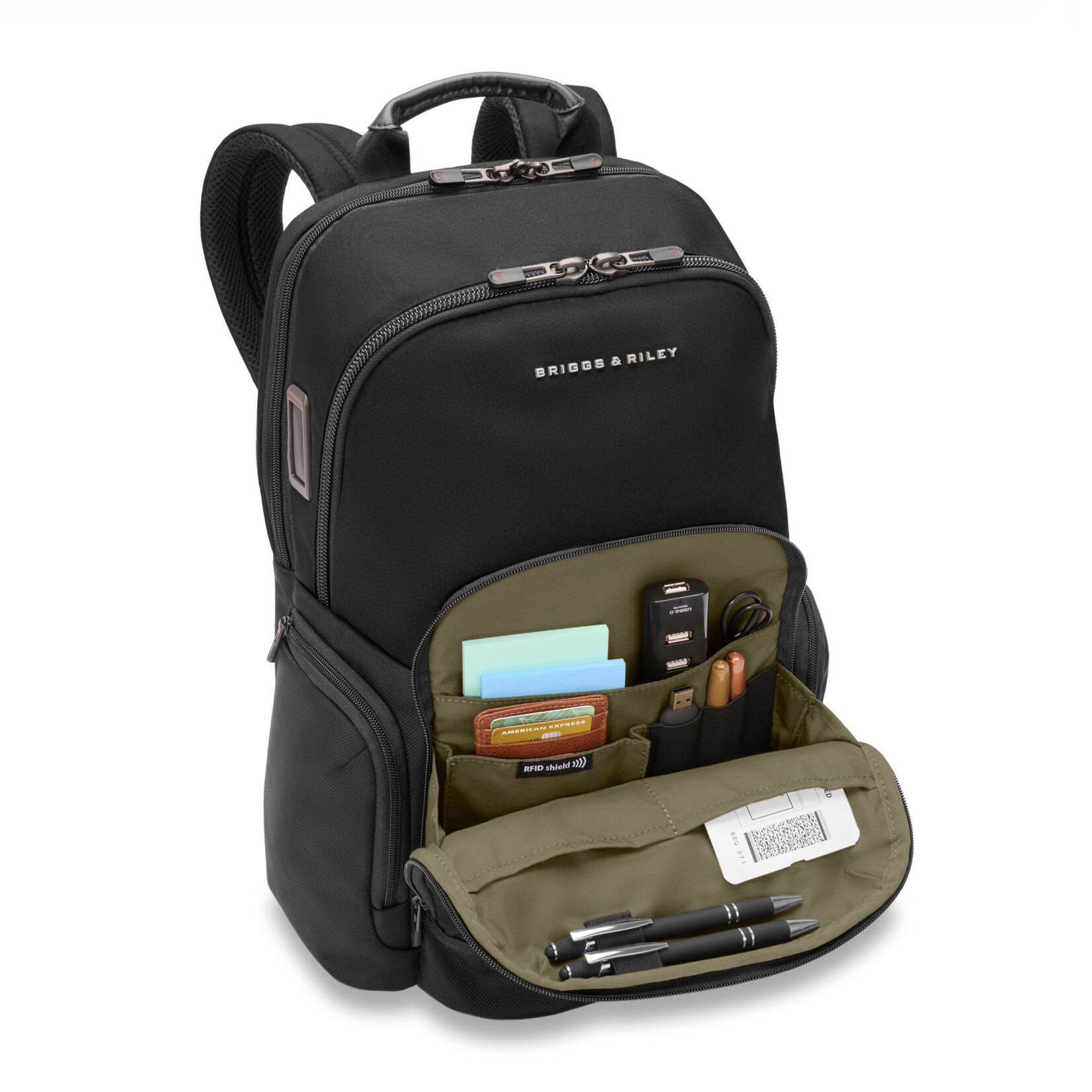 BRIGGS & RILEY HTA MEDIUM MULTI-POCKET BACKPACK