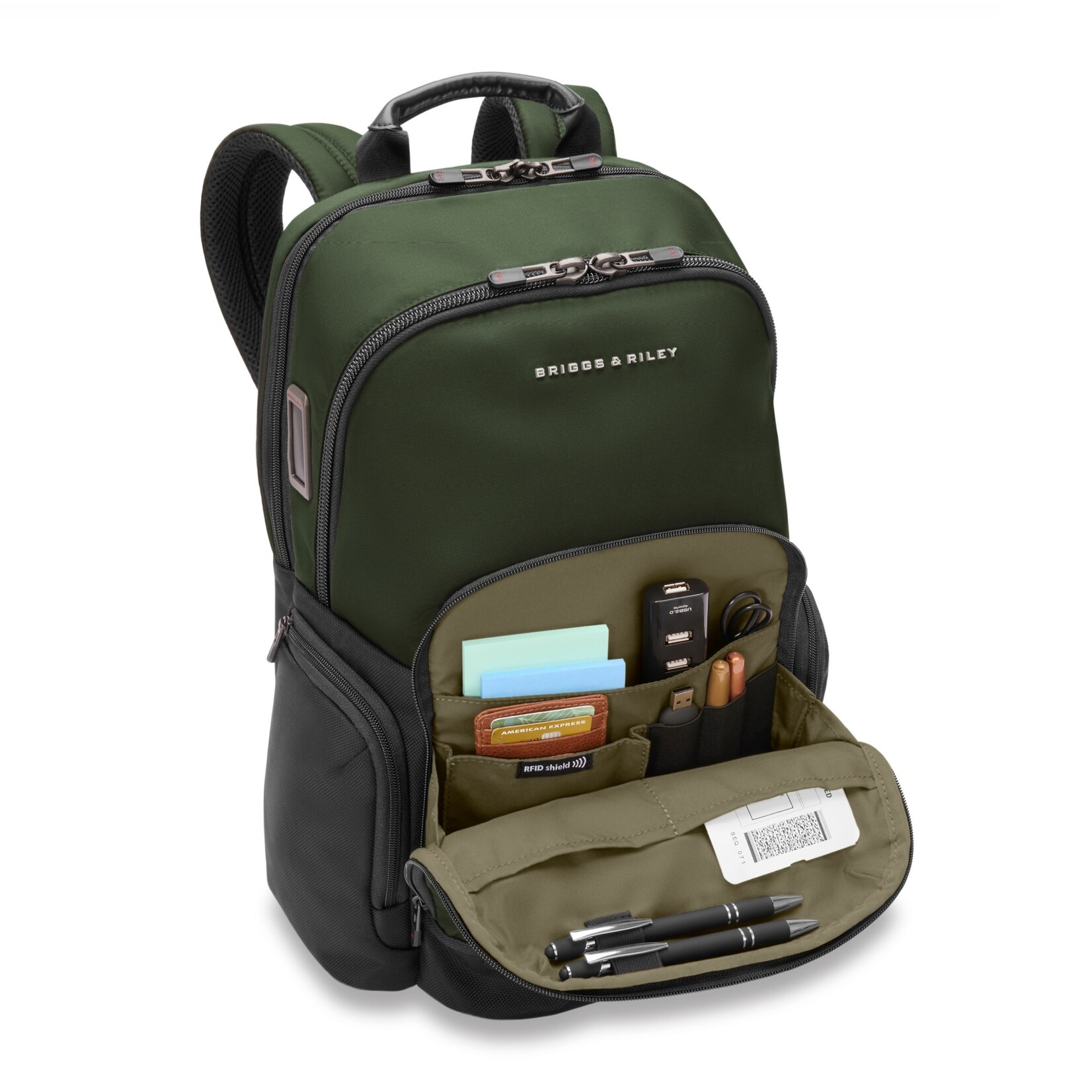 BRIGGS & RILEY HTA MEDIUM MULTI-POCKET BACKPACK