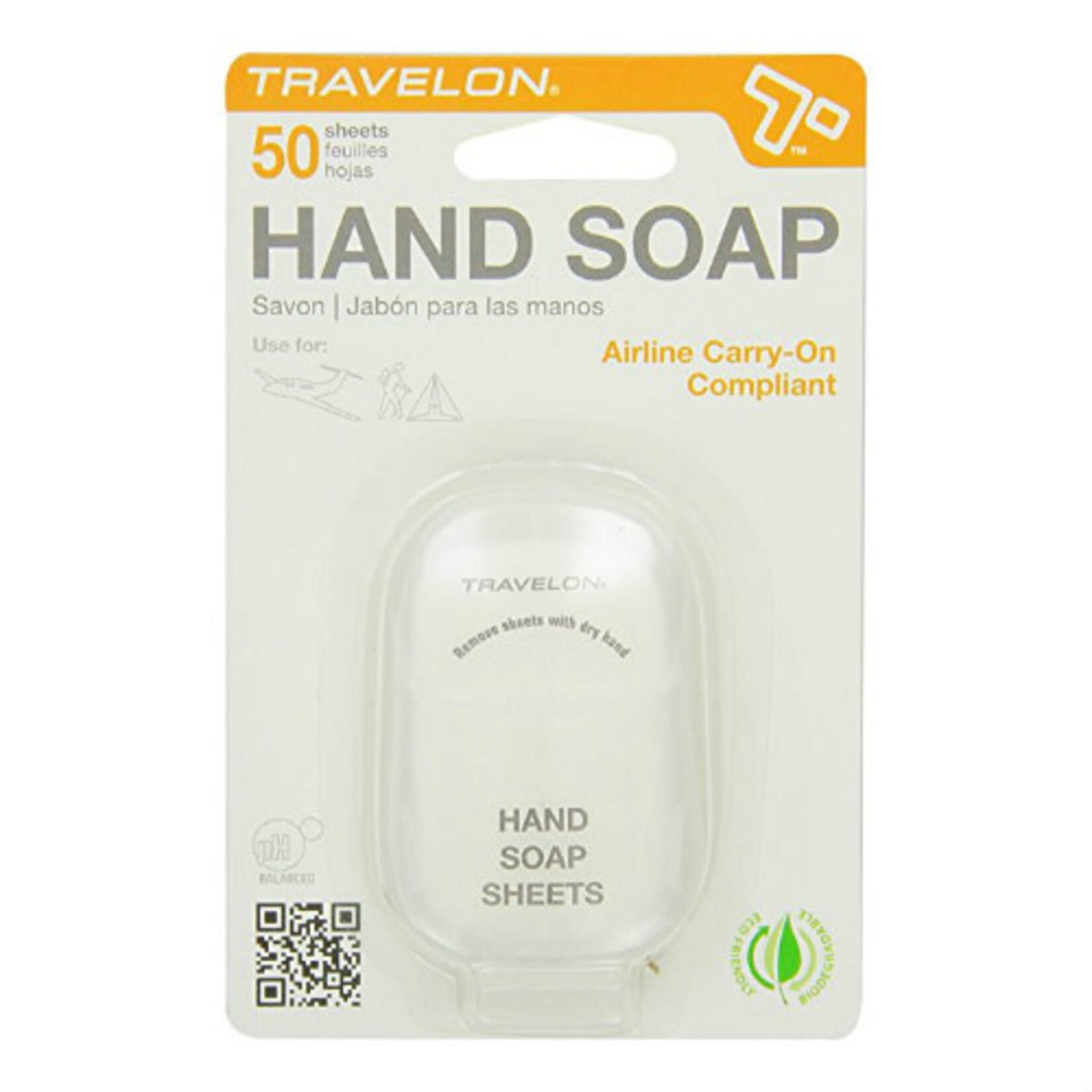TRAVELON HAND SOAP SHEETS