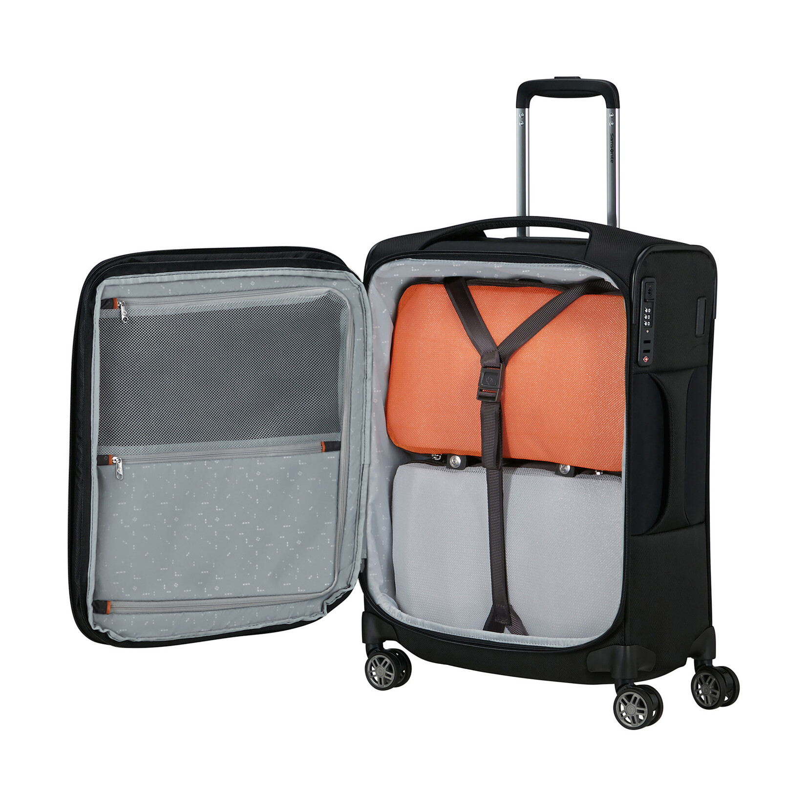 SAMSONITE CANADA RE-LITE SPINNER CARRY ON EXP.